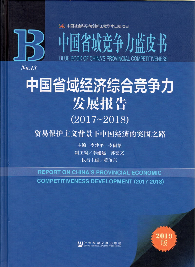 逼逼,水水中国省域经济综合竞争力发展报告（2017-2018）